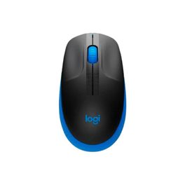 Mouse Sem Fio Logitech M190 USB 3 Botoes 1000DPI, blue